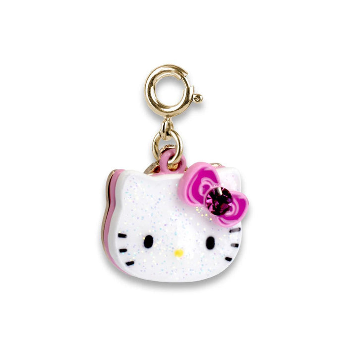 Charm It! Gold Glitter Hello Kitty Charm