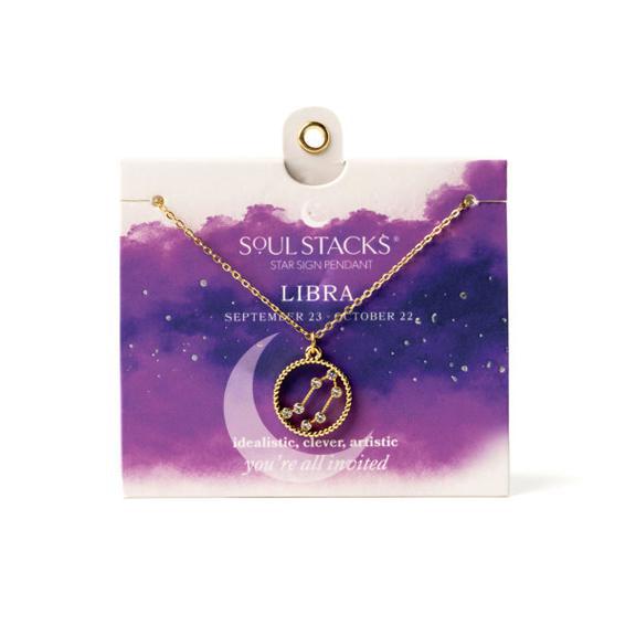 Soul Stacks Necklace - Libra