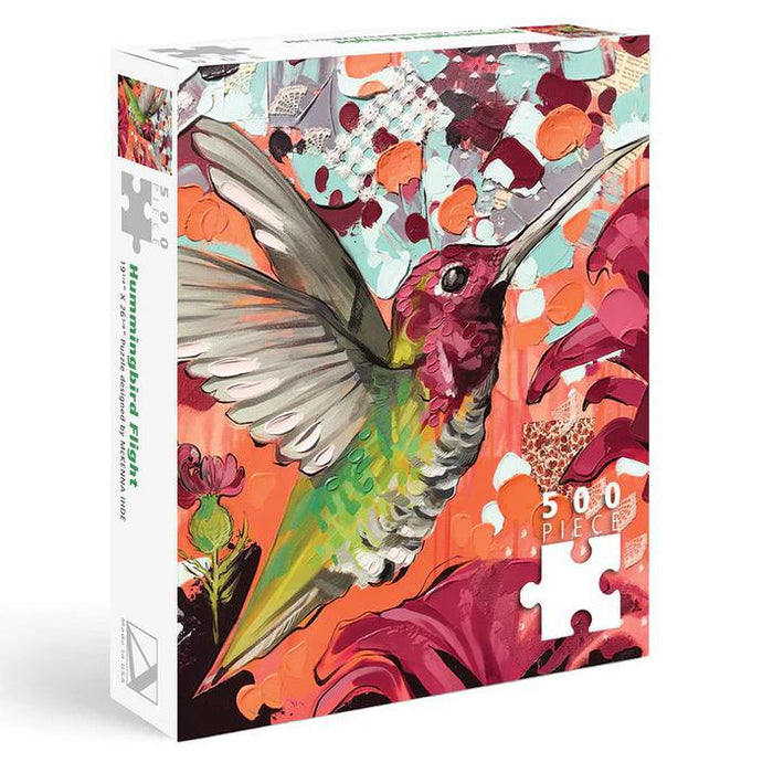 Hummingbird in Flight 500 Piece Puzzle