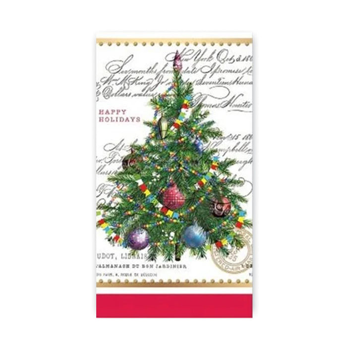 White Christmas Guest Towels