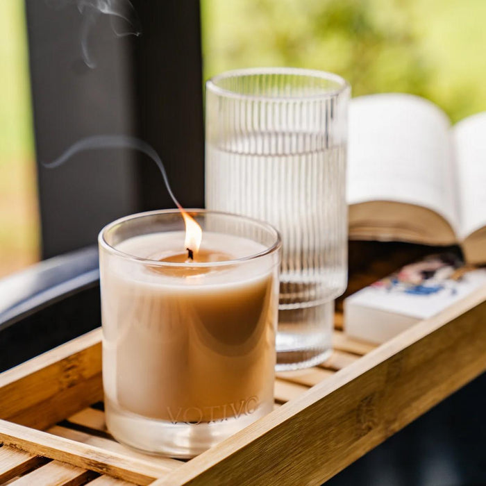 Bamboo Leaf Signature Candle