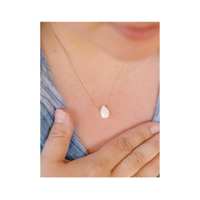 Soul Full of Life Necklace - Mother of Pearl for Peace Be With You