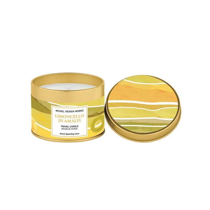 Limoncello in Amalfi Travel Candle