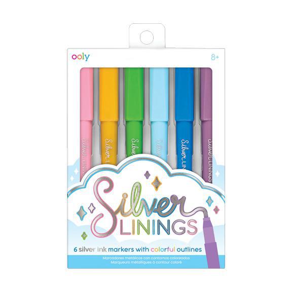 Silver Linings Outline Markers