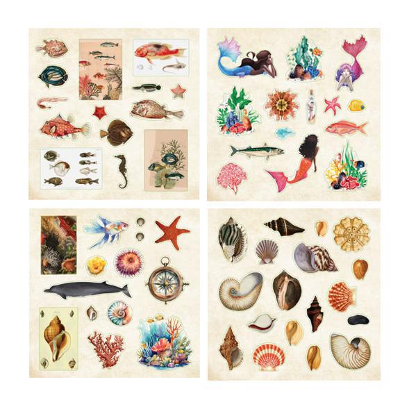 Poseidon's Kingdom Sticker Book