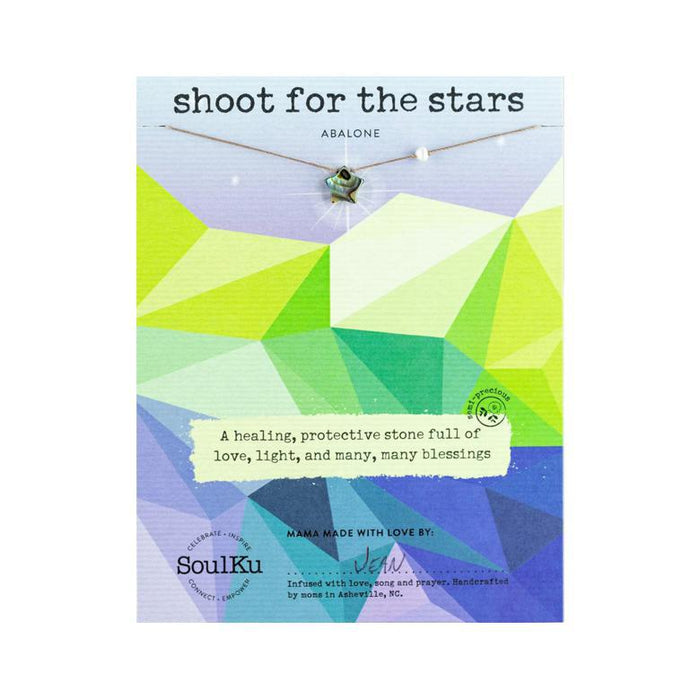 Shoot for the Stars Necklace - Abalone
