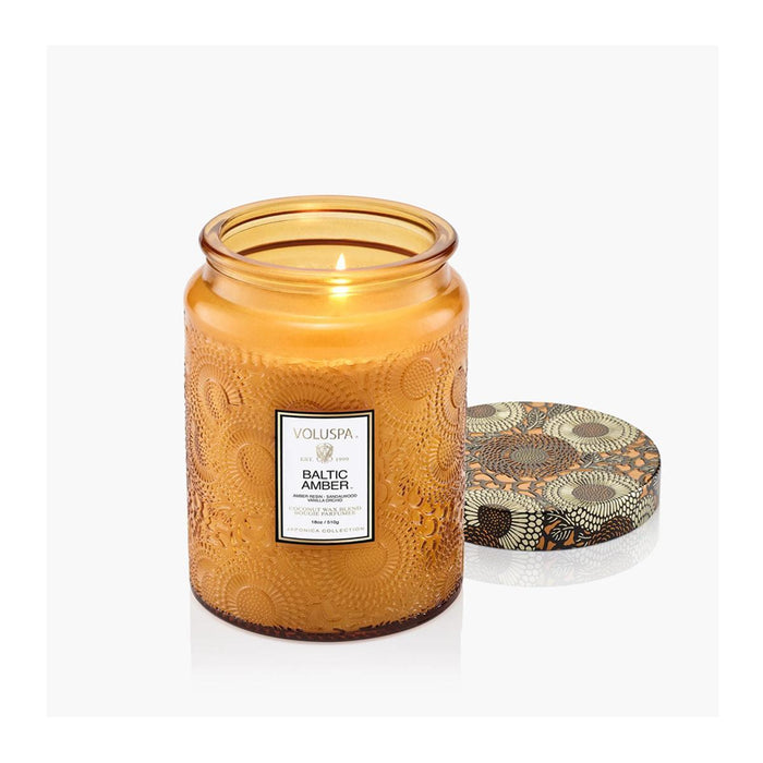 Baltic Amber Large Jar Candle