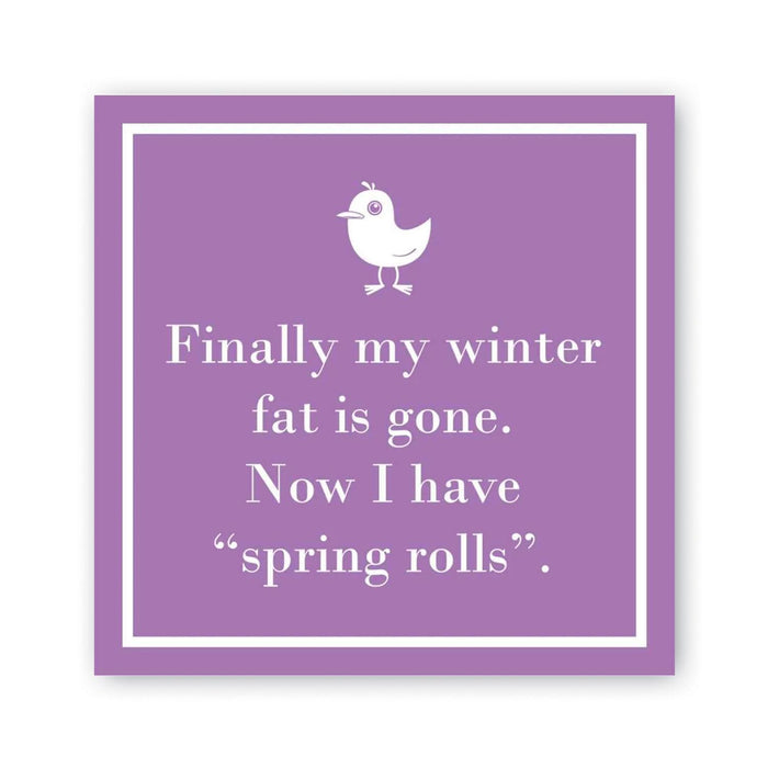 Spring Rolls Beverage Napkins