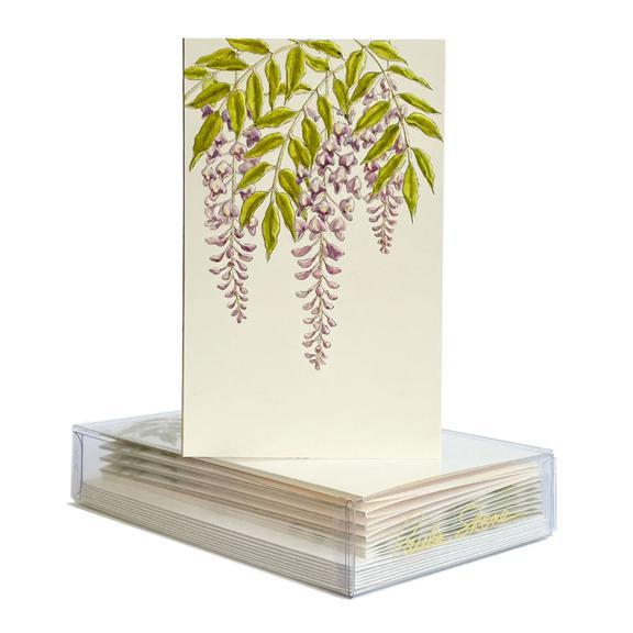 Wisteria Boxed Mini Notes