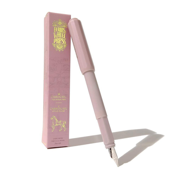 Carousel Fountain Pen - Fine Nib - Lady Rose