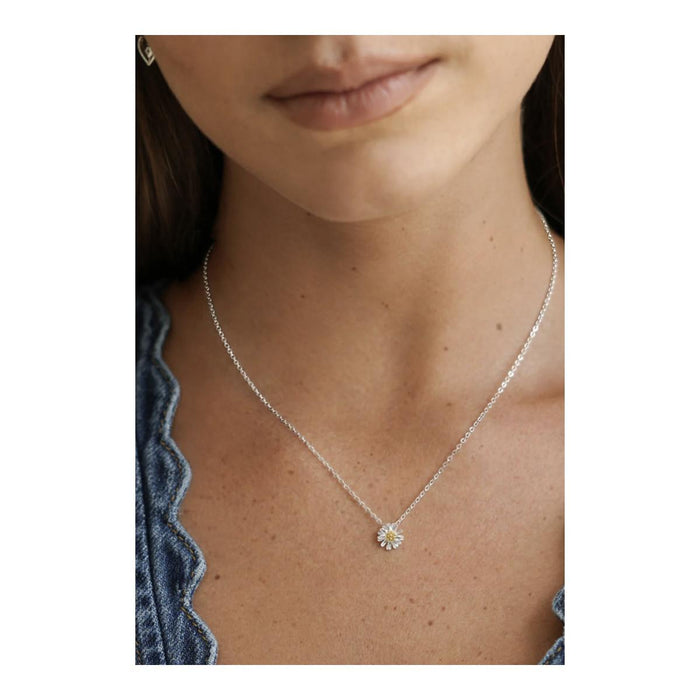 Wildflower Necklace - Silver Plated