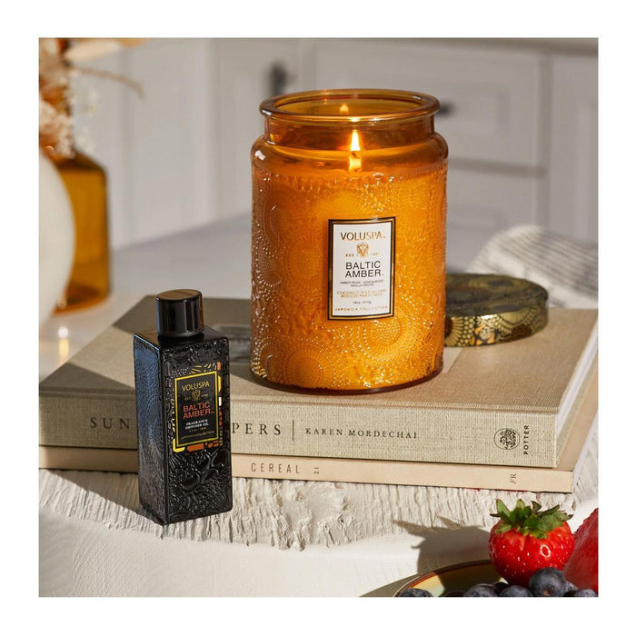 Baltic Amber Large Jar Candle