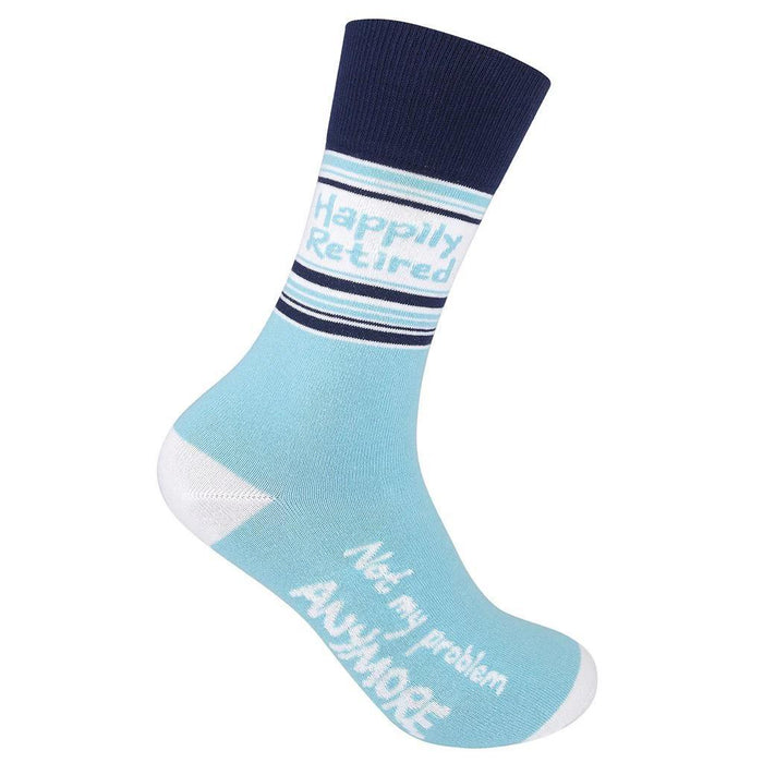 Happily Retired Unisex Socks