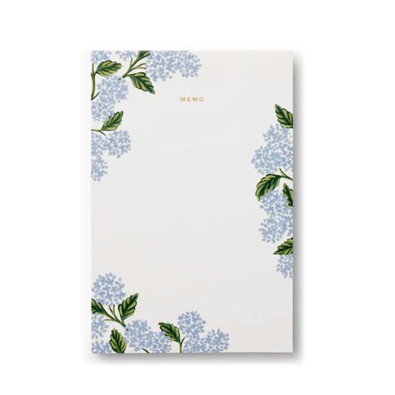 Hydrangea Memo Notepad