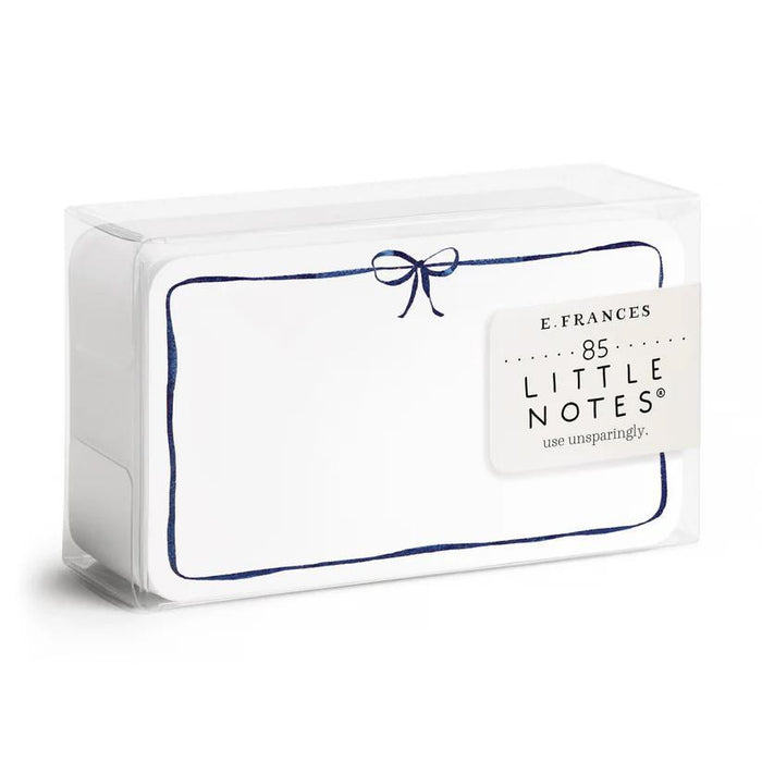 Little Notes - Navy Bow