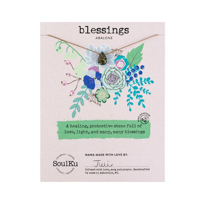 Soul Full of Life Necklace -Abalone for Blessings