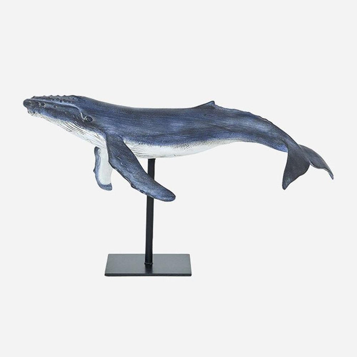 Humpback Whale with Metal Stand - Small