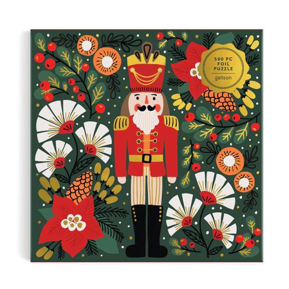 Merry Nutcracker 500 Piece Foil Puzzle