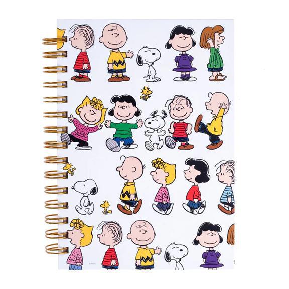 Peanuts Gang Spiral Journal
