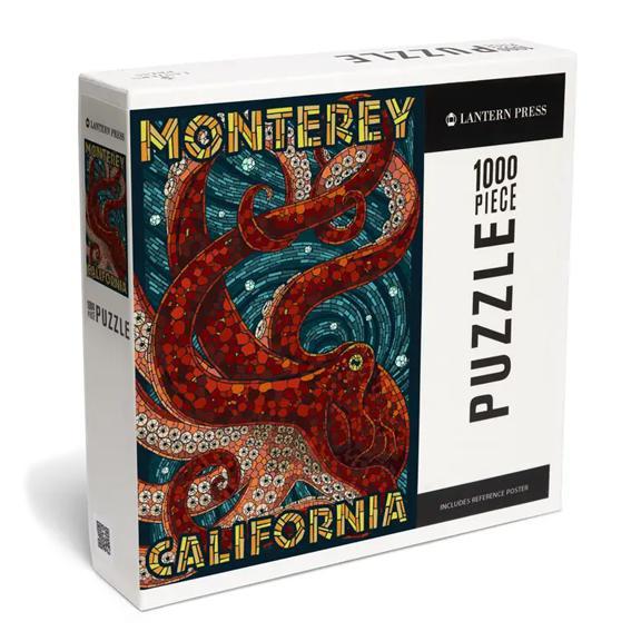 Monterey Octopus 1000 Piece Puzzle