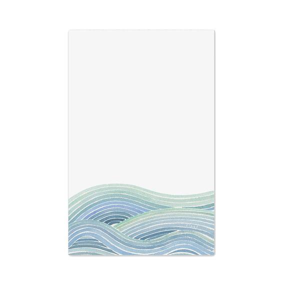 Ocean Waves Notepad