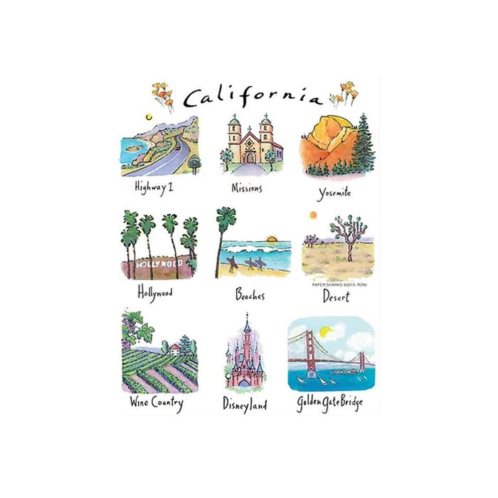 California Flour Sack Towel