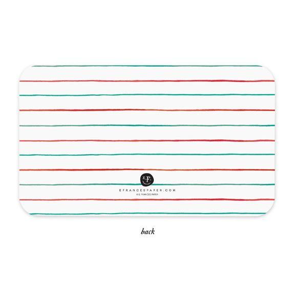 Little Notes - Stripey Tree