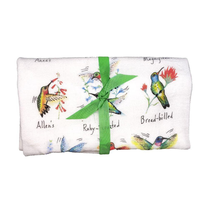 Hummingbirds Flour Sack Towel