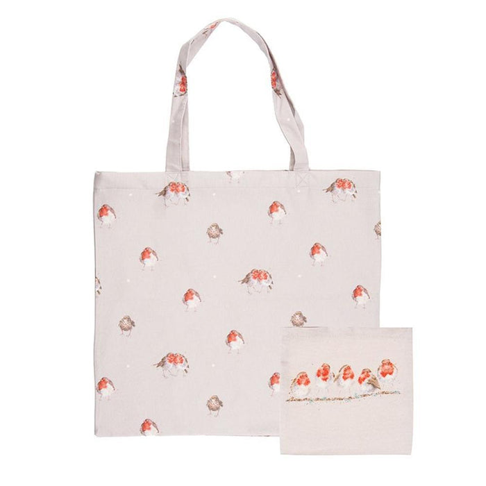 Foldable Shopping Bag - Jolly Robin