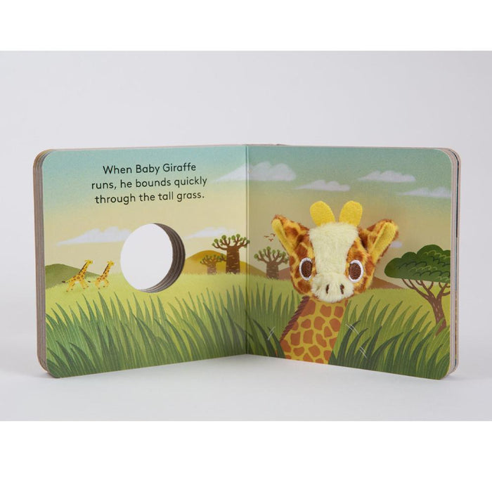 Baby Giraffe Finger Puppet Book