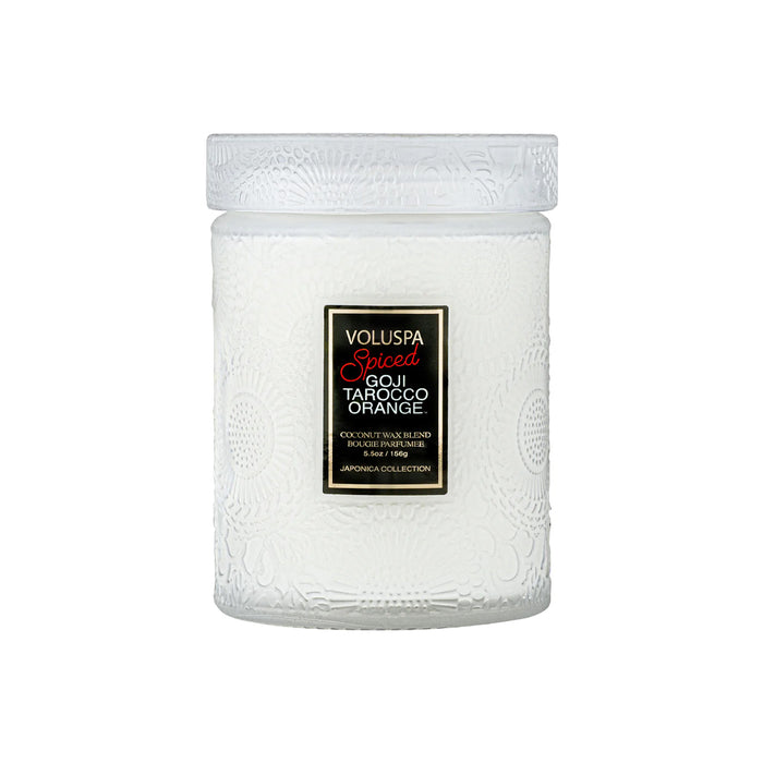 Spiced Goji Small Glass Candle