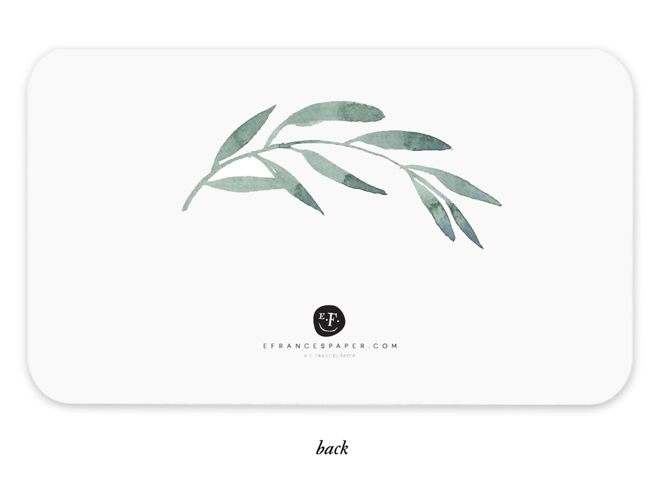Little Notes - Olive Branches