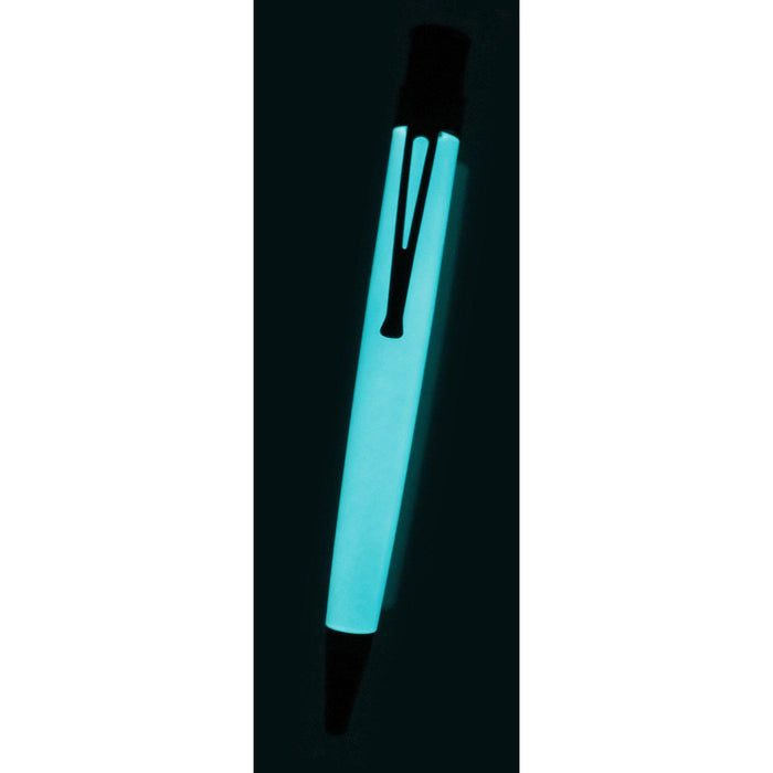 Retro 1951 White Glow-in-the-Dark Tornado Classic Lacquer Rollerball Pen