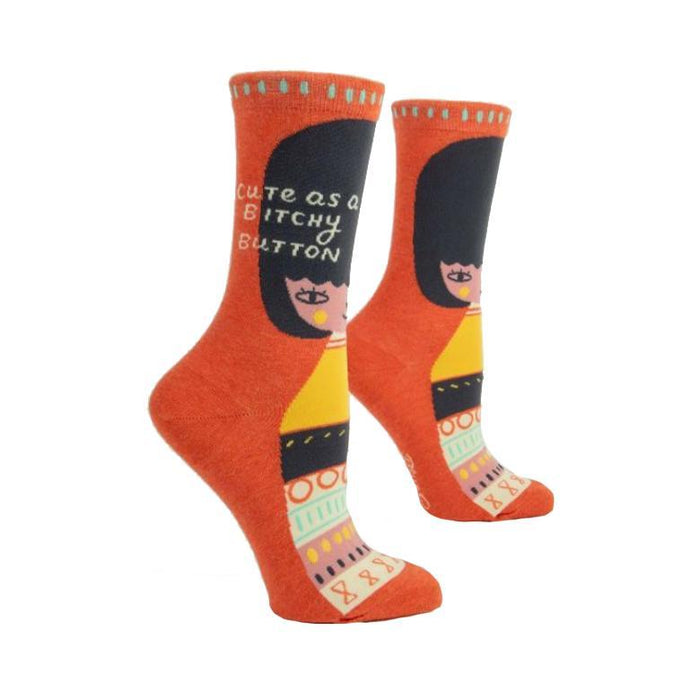 Bitchy Button Women's Socks