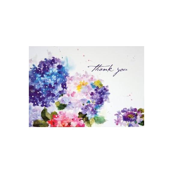 Hydrangeas Thank You Notes