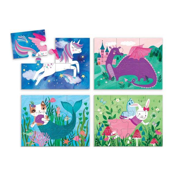Magical Friends Four Puzzle Set